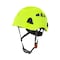 Jackson Safety Climbing Inspired Hard Hat, ABS, 6 Point Rapid Dial, Hi-Viz Green 20926 - alternate 2